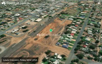 Satellite image for  Lewis Crescent, Finley NSW 2713
