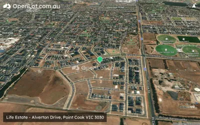 Satellite image for  Life Estate - Alverton Drive, Point Cook VIC 3030