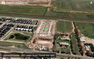 Satellite image for  Lightwood Estate - 802 Leakes Road, Tarneit VIC 3029