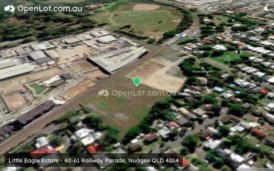 Satellite image for  Little Eagle Estate - 40-61 Railway Parade, Nudgee QLD 4014