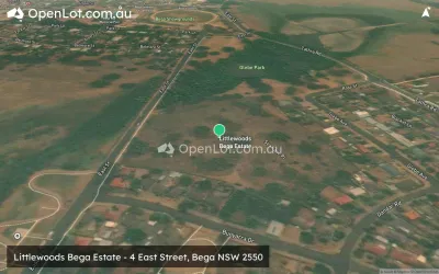 Satellite image for  Littlewoods Bega Estate - 4 East Street, Bega NSW 2550