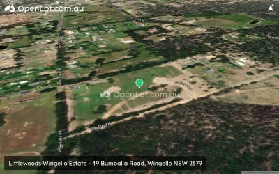Satellite image for  Littlewoods Wingello Estate - 49 Bumballa Road, Wingello NSW 2579