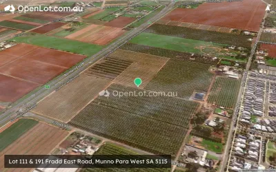 Satellite image for  Lot 111 & 191 Fradd East Road, Munno Para West SA 5115
