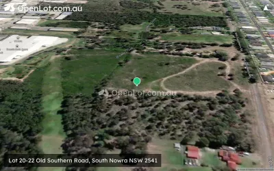 Satellite image for  Lot 20-22 Old Southern Road, South Nowra NSW 2541