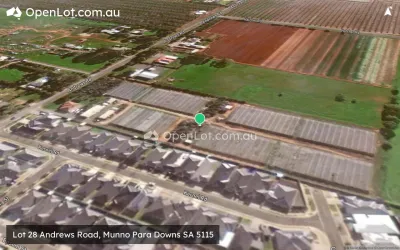 Satellite image for  Lot 28 Andrews Road, Munno Para Downs SA 5115