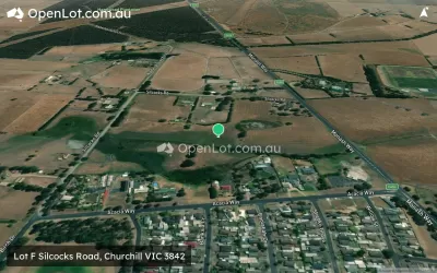 Satellite image for  Lot F Silcocks Road, Churchill VIC 3842