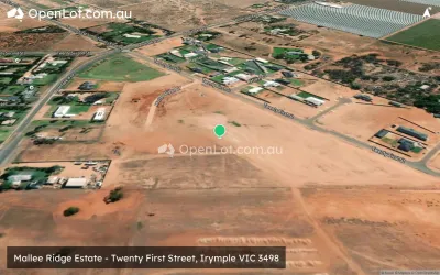 Satellite image for  Mallee Ridge Estate - Twenty First Street, Irymple VIC 3498