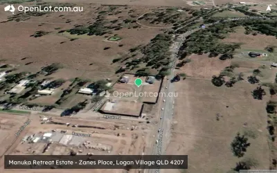 Satellite image for  Manuka Retreat Estate - Zanes Place, Logan Village QLD 4207