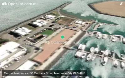 Satellite image for  Marina Residences - 30 Mariners Drive, Townsville City QLD 4810