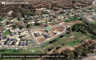 Satellite image for  Market Garden Estate - Webdon Drive, North Bendigo VIC 3550