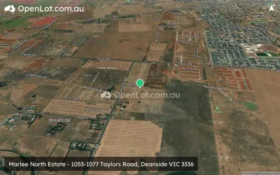 Satellite image for  Marlee North Estate - 1053-1077 Taylors Road, Deanside VIC 3336