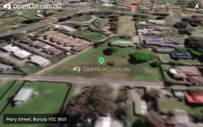 Satellite image for  Mary Street, Bunyip VIC 3815