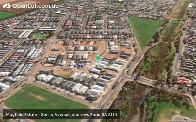 Satellite image for  Mayfield Estate - Senna Avenue, Andrews Farm SA 5114