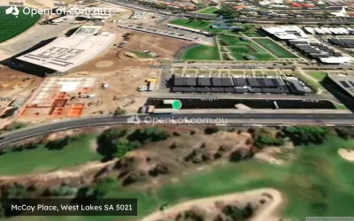 Satellite image for  McCoy Place, West Lakes SA 5021