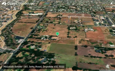 Satellite image for  McLeods Estate - 161 Jetty Road, Drysdale VIC 3222