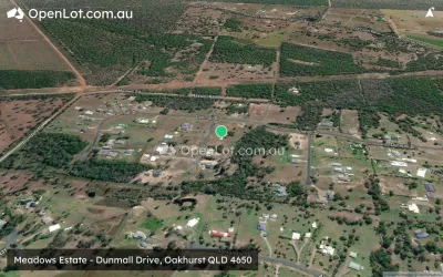 Satellite image for  Meadows Estate - Dunmall Drive, Oakhurst QLD 4650