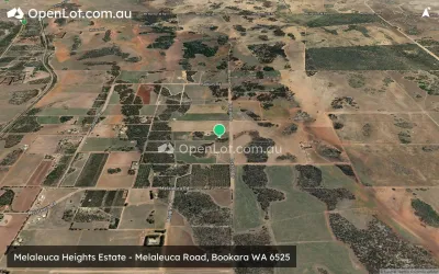 Satellite image for  Melaleuca Heights Estate - Melaleuca Road, Bookara WA 6525