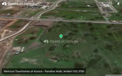 Satellite image for  Metricon Townhomes at Aurora - Parallax Walk, Wollert VIC 3750