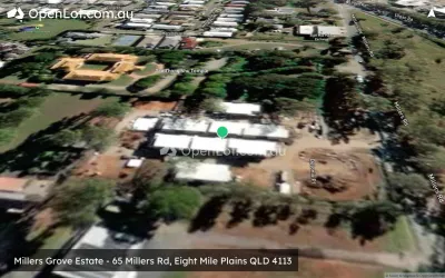 Satellite image for  Millers Grove Estate - 65 Millers Rd, Eight Mile Plains QLD 4113