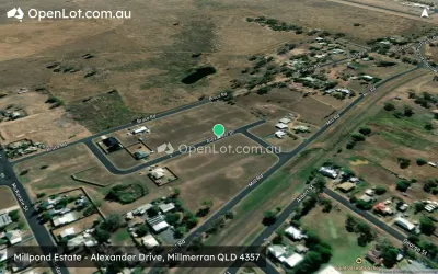 Satellite image for  Millpond Estate - Alexander Drive, Millmerran QLD 4357