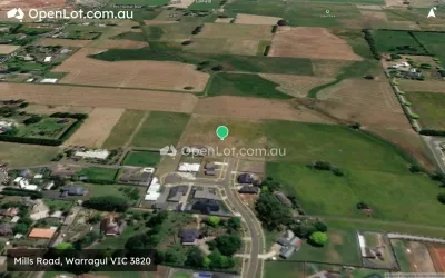Satellite image for  Mills Road, Warragul VIC 3820