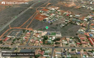 Satellite image for  Mimosa Road, Parkes NSW 2870