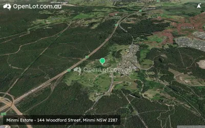 Satellite image for  Minmi Estate - 144 Woodford Street, Minmi NSW 2287