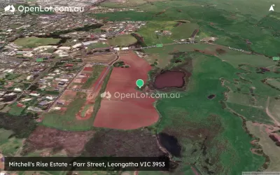 Satellite image for  Mitchell's Rise Estate - Parr Street, Leongatha VIC 3953