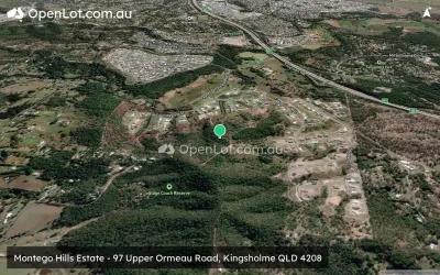 Satellite image for  Montego Hills Estate - 97 Upper Ormeau Road, Kingsholme QLD 4208