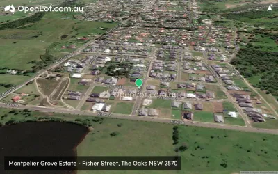 Satellite image for  Montpelier Grove Estate - Fisher Street, The Oaks NSW 2570
