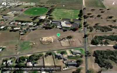 Satellite image for  Morris Estate - Cameron Street, Penola SA 5277