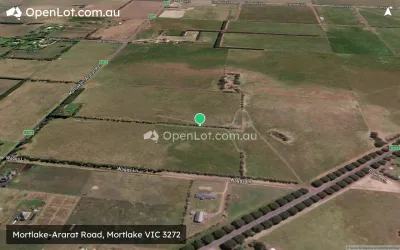 Satellite image for  Mortlake-Ararat Road, Mortlake VIC 3272