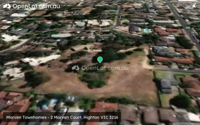 Satellite image for  Morven Townhomes - 2 Morven Court, Highton VIC 3216