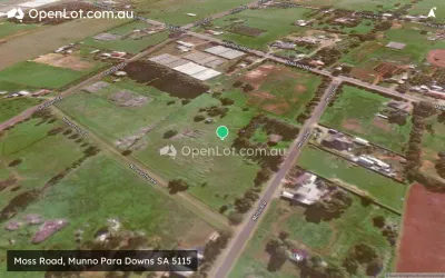 Satellite image for  Moss Road, Munno Para Downs SA 5115