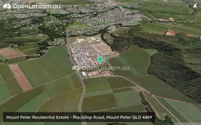 Satellite image for  Mount Peter Residential Estate - Mackillop Road, Mount Peter QLD 4869
