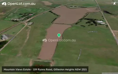 Satellite image for  Mountain Views Estate - 109 Ryans Road, Gillieston Heights NSW 2321