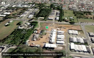Satellite image for  Mulberry Lane Estate - 8 Kokuso Place, Doolandella QLD 4077