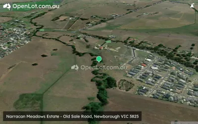 Satellite image for  Narracan Meadows Estate - Old Sale Road, Newborough VIC 3825