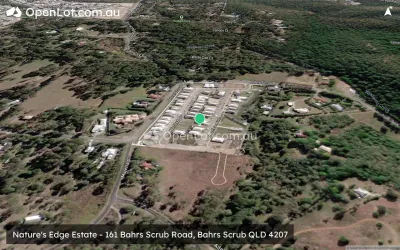Satellite image for  Nature's Edge Estate - 161 Bahrs Scrub Road, Bahrs Scrub QLD 4207