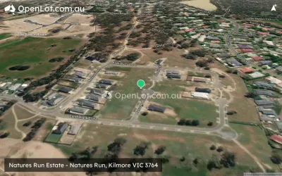Satellite image for  Natures Run Estate - Natures Run, Kilmore VIC 3764