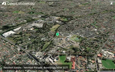 Satellite image for  Newleaf Estate - Newleaf Parade, Bonnyrigg NSW 2177
