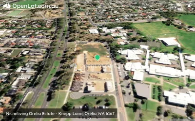 Satellite image for  Nicheliving Orelia Estate - Knepp Lane, Orelia WA 6167