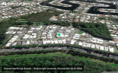 Satellite image for  Noosa Northrise Estate - Shipwright Avenue, Noosaville QLD 4566