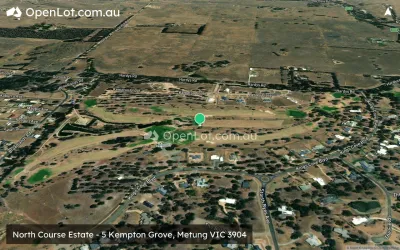 Satellite image for  North Course Estate - 5 Kempton Grove, Metung VIC 3904