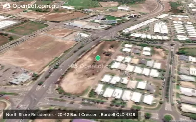 Satellite image for  North Shore Residences - 20-42 Boult Crescent, Burdell QLD 4818