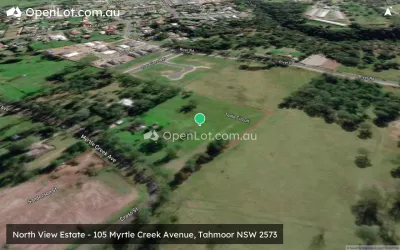 Satellite image for  North View Estate - 105 Myrtle Creek Avenue, Tahmoor NSW 2573