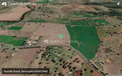 Satellite image for  Nundle Road, Nemingha NSW 2340