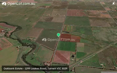 Satellite image for  Oakbank Estate - 1299 Leakes Road, Tarneit VIC 3029