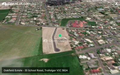 Satellite image for  Oakfield Estate - 33 School Road, Trafalgar VIC 3824