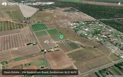 Satellite image for  Oasis Estate - 194 Gooburrum Road, Gooburrum QLD 4670
